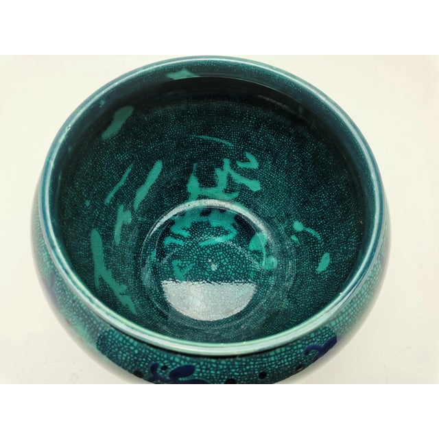 Large Art Nouveau Cachepot Planter Bowl by Christian Neureuther, 1890s For Sale - Image 5 of 12