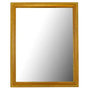 Kindel Bleached Walnut & Parcel Gilt Wall Mirror