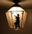 Art Deco Hexagon Hall Lamp Night Watcher, Germany, 1920s For Sale - Image 9 of 10