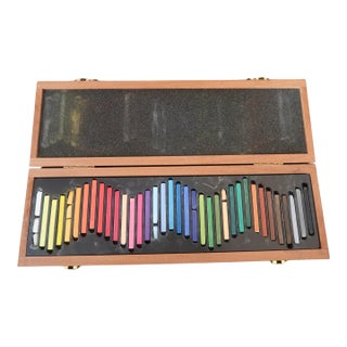 Vintage Conté Paris Multicolored Chalks - 1970s Unused For Sale