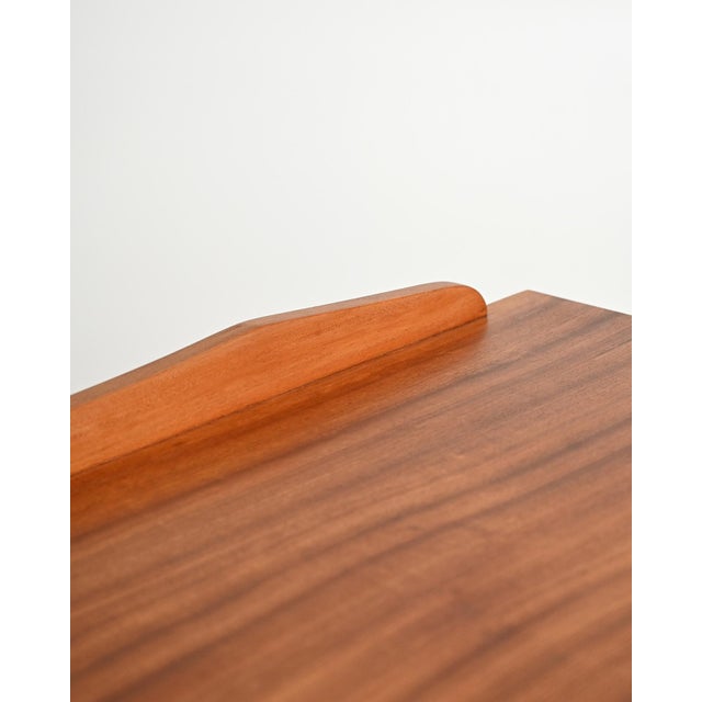 Vintage Scandinavian Teak Desk, 1950s For Sale - Image 6 of 11