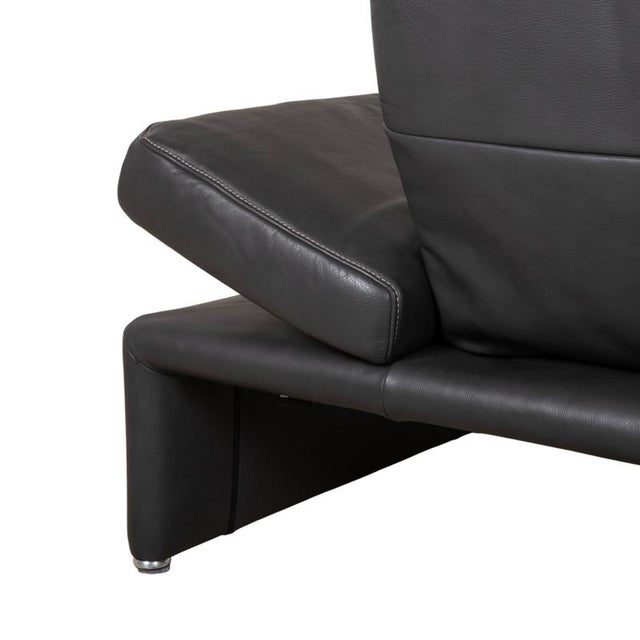 Raoul Corner Sofa in Anthracite Leather from Koinor For Sale - Image 12 of 18