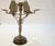 1990s Bronze Crane Candlesticks - a Pair For Sale - Image 5 of 13