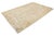 Beige Vintage Hand-Knotted Oushak Wool Rug With Soft Blue Accent & Muted Neutral Tones For Sale - Image 8 of 8