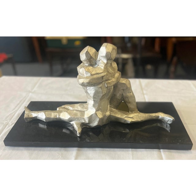 Metal 2000 Brutalist / Cubist Sculpture, Global Views For Sale - Image 7 of 7