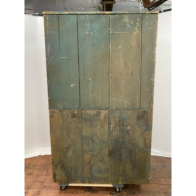19th Century Farmhouse Step Back Cupboard For Sale - Image 18 of 18