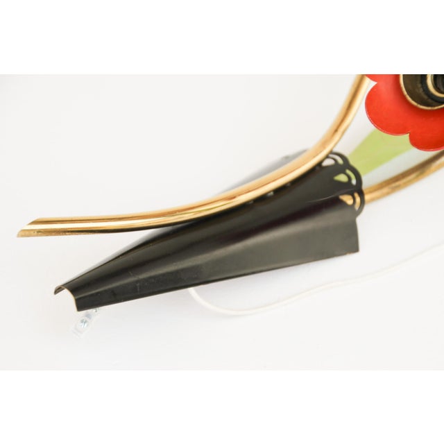 Mid-Century Modernist Wall Lamp, Germany, 1950s For Sale - Image 4 of 15