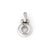 Contemporary Chopard Happy Diamond 18k White Gold Round Pendant For Sale - Image 3 of 4