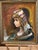 1970s Original Oil on Canvas “Portrait of a Weeping Girl” by S. Barcellini (Italian, B. 1926) For Sale In Dallas - Image 6 of 6