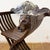 Vintage Savonarola Chair in Carved Wood, 1950s For Sale - Image 3 of 10