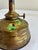 American Antique Primitive Brass Finger Oil Lamp For Sale - Image 3 of 9