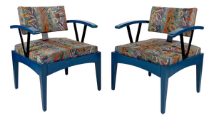 Set of French Modern Armchairs from Baumann, 1980s