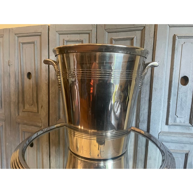 A beautiful Art Deco 1930 champagne cooler from the Giesler champagne house in Avize. The cooler was made by Argit in...