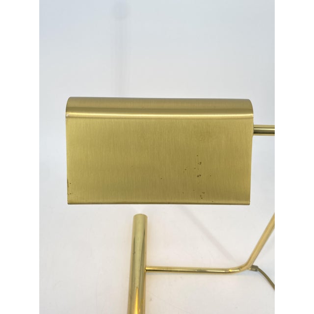 Vintage Italian Brass Table Lamp, 1950 For Sale - Image 11 of 18