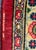 Ruby Red Large Hand-Knotted Persian Kerman Wool Rug, Floral Medallion Design For Sale - Image 8 of 8