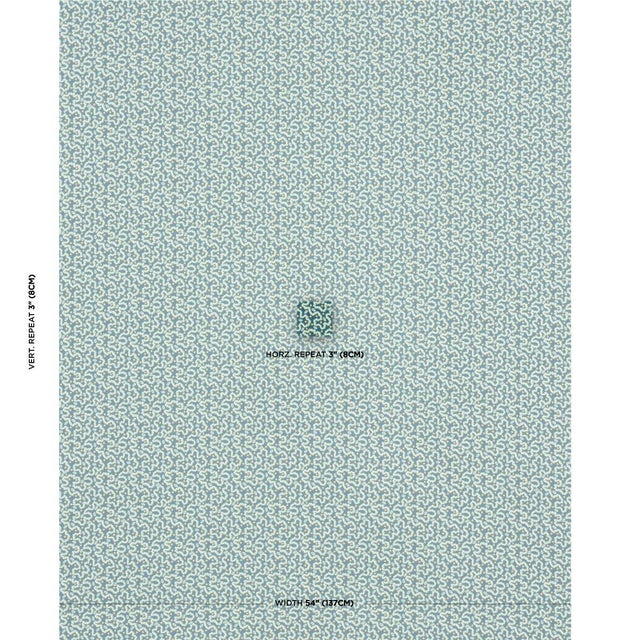 Rotary printed on a crisp cotton ground fabric, Leonie Vermicelli is a classic, allover pattern that we have updated with...