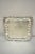 Chippendale Chippendale by Wallace X 120 Silver Plate 16" Square Shell Platter Tray on Feet For Sale - Image 3 of 13