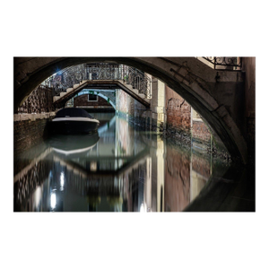 Scene of Venice on Aluminum