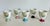 Set of 5 Vintage Fukagawa Porcelain Arita Pedestal Cups – Wine, Sake or Egg Cups For Sale - Image 11 of 11