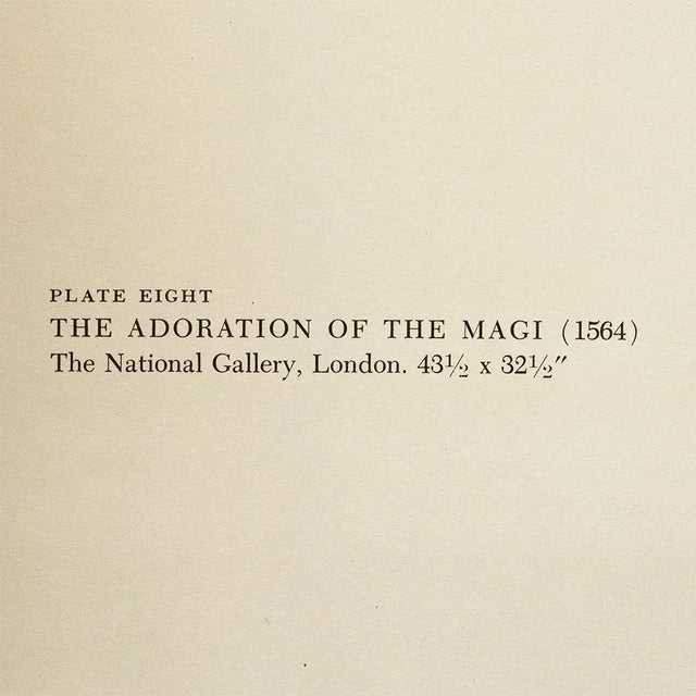 1950s 1954 After P. Bruegel "The Adoration of the Magi", First Edition Photogravure For Sale - Image 5 of 8