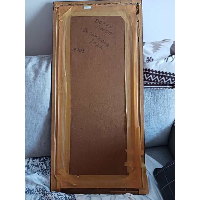 Antique Large Ice Cream Cone Diecut Framed Kewpies Advertising c.1920 For Sale - Image 10 of 10