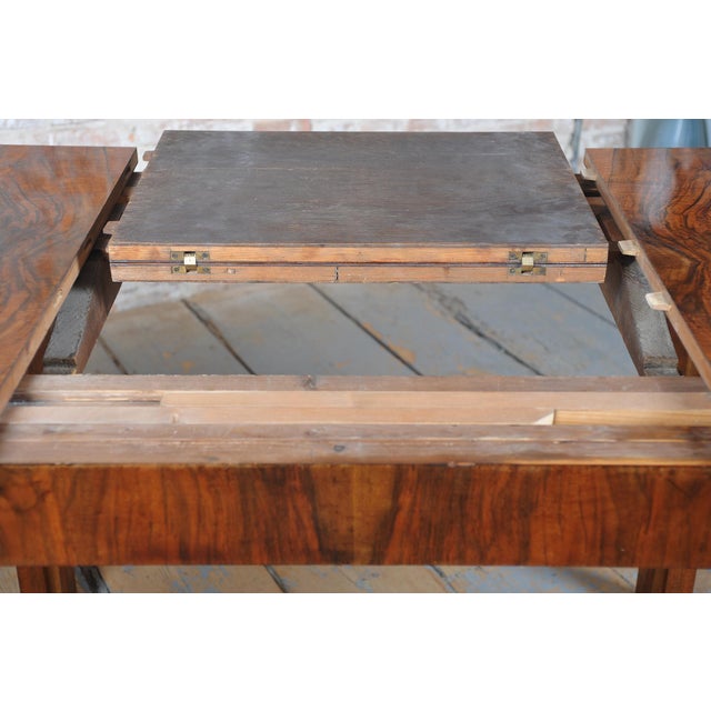 Art Deco Dining Set in Beech and Spruce, 1920s, Set of 5 For Sale - Image 4 of 10