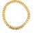Modern Vintage Italian Modernist 14k Gold Sculptural Link Collar Necklace For Sale - Image 3 of 7