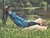 Young Boy Fishing by a Beautiful Riverside in Lush Green English Countryside 1995 For Sale - Image 10 of 18