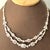 Contemporary 18 Carats VS E Quality Diamond 18 Karat White Gold Necklace Bridal Brand New For Sale - Image 3 of 18