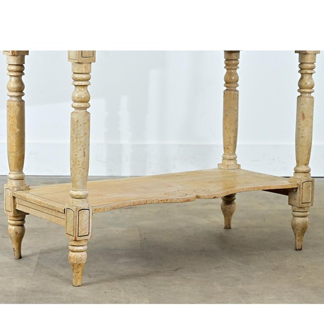 English 19th Century Faux Bois Vanity Table For Sale - Image 16 of 16