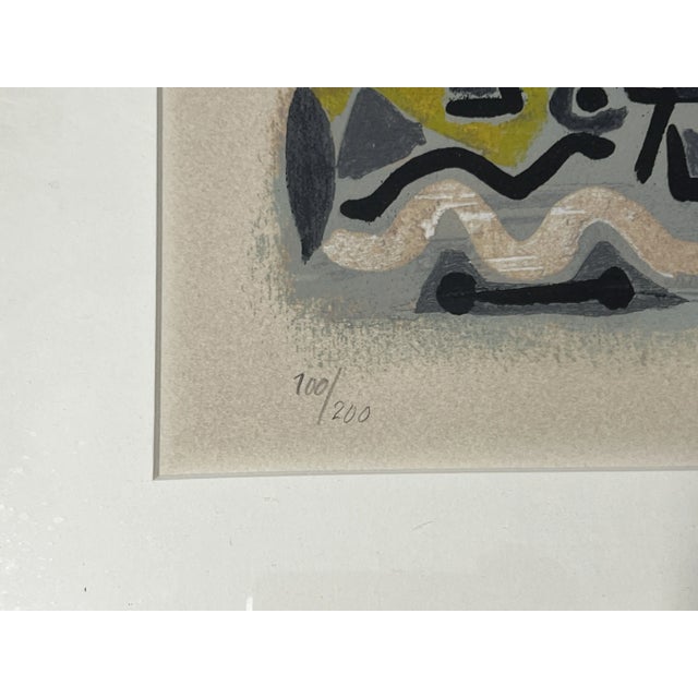 Corneille, Cobra Group: April in Paris 2, Silkscreen, 1987 For Sale - Image 4 of 6