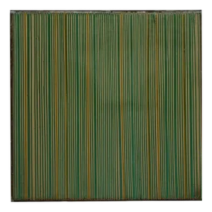 Studio Massimo Caiafa, Green Rainbow, 2025, Acrylic, Plastic and Epoxy Resin on Wood