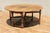 Country French Tiger Oak Drop-Leaf Gateleg Dining Table, Rustic Farmhouse Oak Table, Circa 1950s For Sale - Image 10 of 18