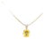 GIA Certified 5.56 Ct Natural Ceylon Yellow Sapphire Pendant Necklace white Gold For Sale