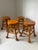 American Chunky Carved Ball and Claw Foot Barstool Set of Four For Sale - Image 3 of 9