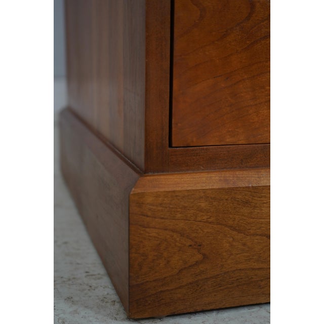 Stickley Arts & Crafts Cherry Tv Cabinet For Sale - Image 13 of 18