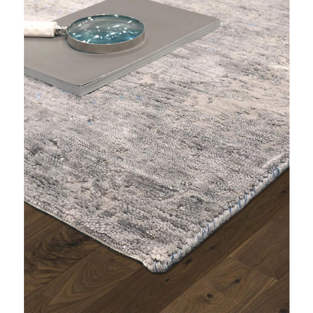 Modern Pasargad Home Cosmo Silk & Wool Area Rug- 8'11" X 12' 0" For Sale - Image 3 of 5