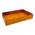 Vintage Chinese Bamboo Serving Tray Woven Split Rattan For Sale