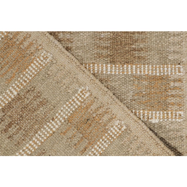 Textile Rug & Kilim Natural Scandinavian Kilim Rug, 12' x 12' For Sale - Image 7 of 7
