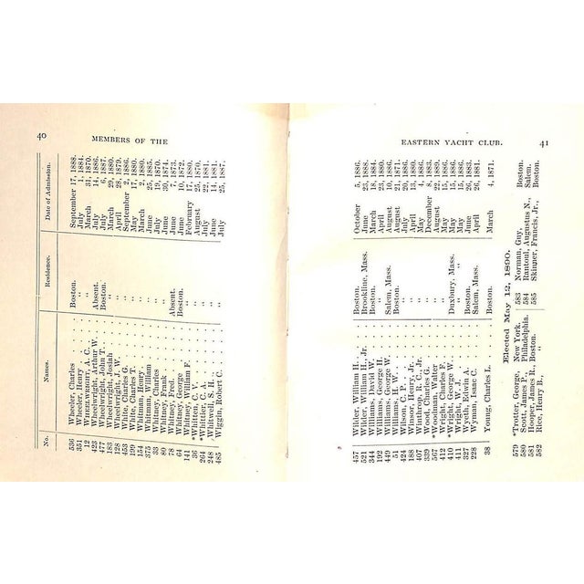 Eastern Yacht Club 1890 For Sale - Image 11 of 11