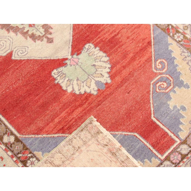 1960s Turkish Oushak Runner For Sale - Image 4 of 5