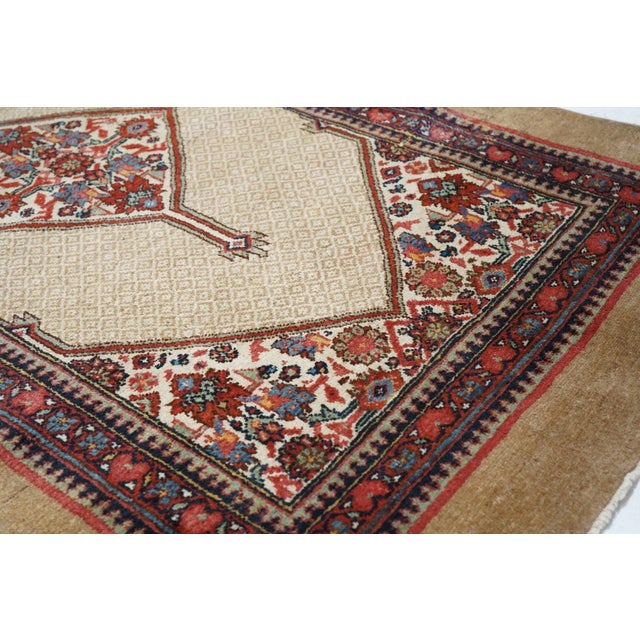 Antique Sarab Runner 3'7'' x 19'4'' For Sale In New York - Image 6 of 10