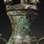 Metal Archaistic Bronze Vase With Bird Finial & Calligraphy For Sale - Image 7 of 10