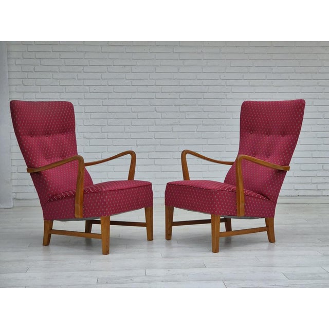 Vintage Scandinavian Chair in Ash, 1970s For Sale - Image 18 of 18