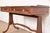 Wood Baker Furniture English Regency Burled Walnut Writing Desk or Console Table, Newly Refinished For Sale - Image 7 of 12