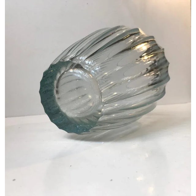 Triton Crystal Vase by Simon Gate for Orrefors, 1920s For Sale - Image 8 of 12