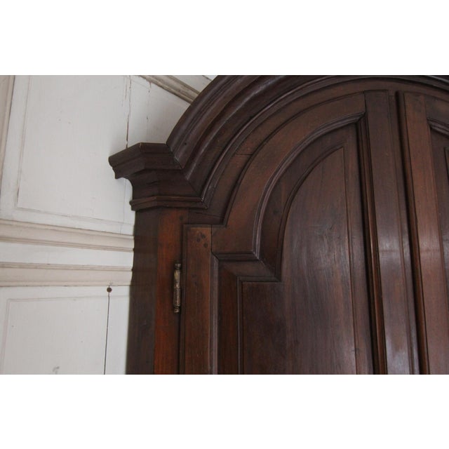 18th Century French Walnut Corner Cupboard For Sale - Image 17 of 18