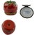 1990s Limoges France Porcelain Tomato Trinket Box | Chamart Exclusive | Black Star Hallmark For Sale - Image 9 of 9