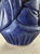 Late 20th Century 20th Century Cobalt Blue Studio Pottery Vase - Signed For Sale - Image 5 of 8