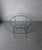 1970s 1970s Forged Iron and Glass Dining or Patio Table After Giacometti For Sale - Image 5 of 10